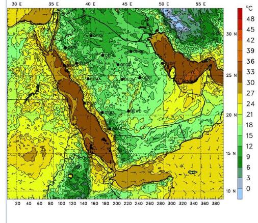 7 مناطق موعودة بانخفاض درجات الحرارة تدريجيًّا .. غدًا