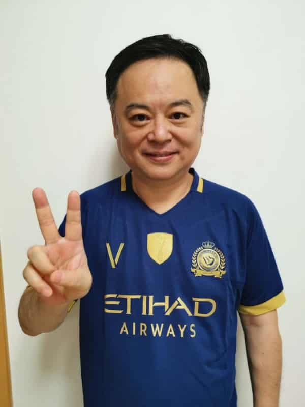 السفير الصيني يدعم النصر