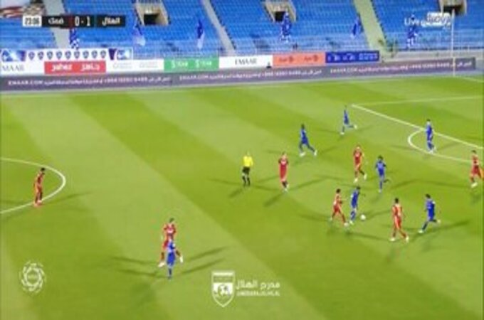 مباراة الهلال وضمك