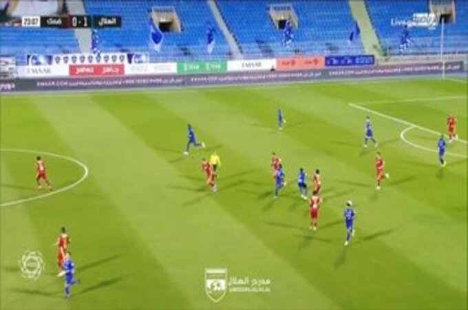 مباراة الهلال وضمك