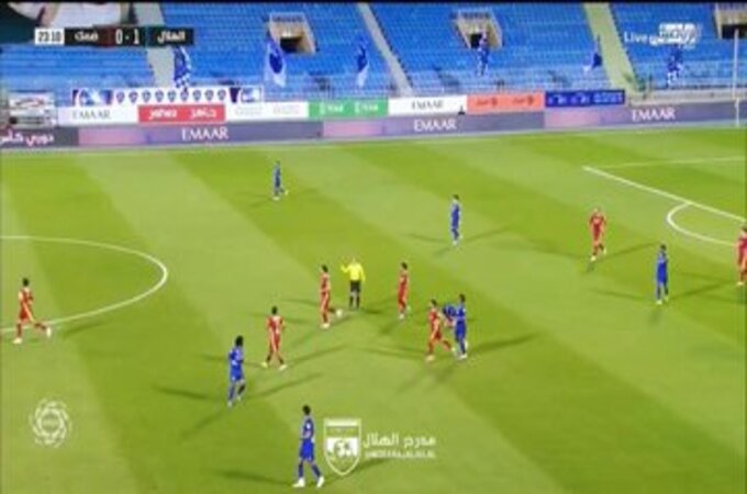 مباراة الهلال وضمك