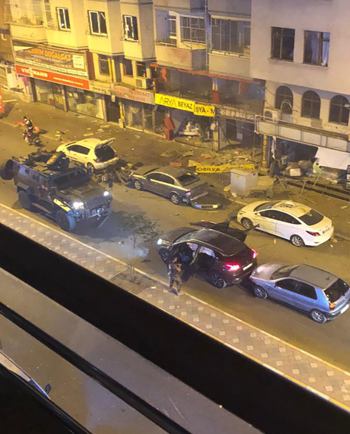 هجوم بقنبلة في إسكندرونة التركية
