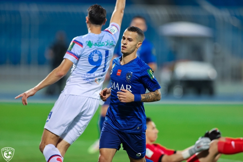 جيوفينكو في مباراة الهلال ضد أبها