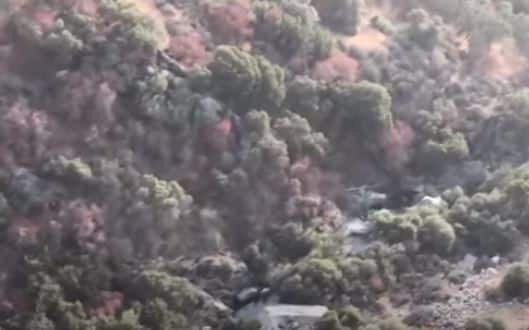 مقاتلات بلاك هوك تكافح حرائق الغابات في كاليفورنيا