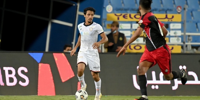 صورة خالد الغامدي الغائب الحاضر في مباراة النصر والشباب