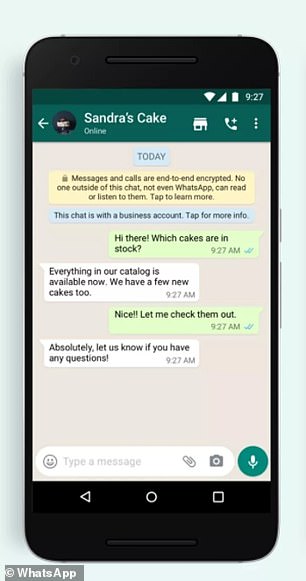 فيسبوك يبدأ فرض رسوم على التجار عند استخدام WhatsApp 