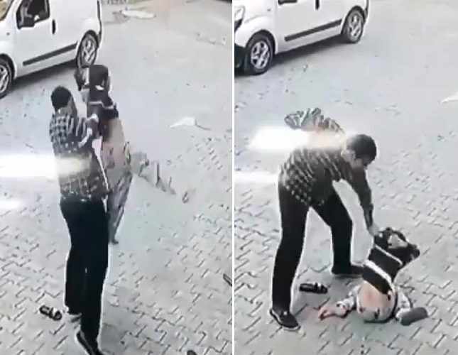فيديو مؤلم.. اعتداء وحشي على طفل سوري في تركيا