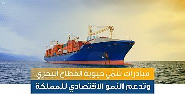 12 جهة حكومية تنفذ عدة مبادرات لتنمية قطاع النقل البحري