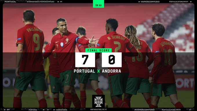 منتخب البرتغال يسحق أندورا وديًّا بسباعية نظيفة