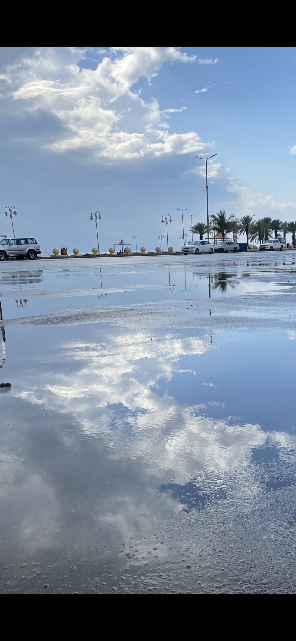 شاهد.. أمطار الخير على القنفذة