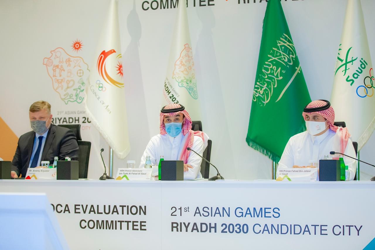 ابن جلوي: استضافة الألعاب الآسيوية 2030 فخر وطني