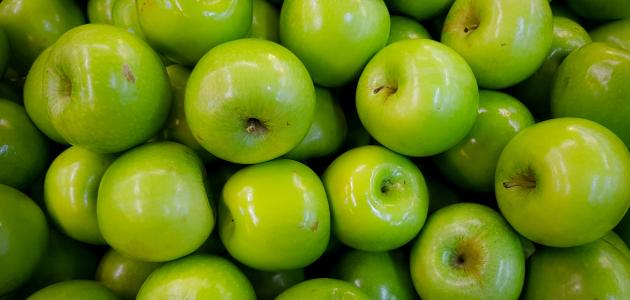 سعرة الأخضر كم التفاح حرارية في كم سعرة