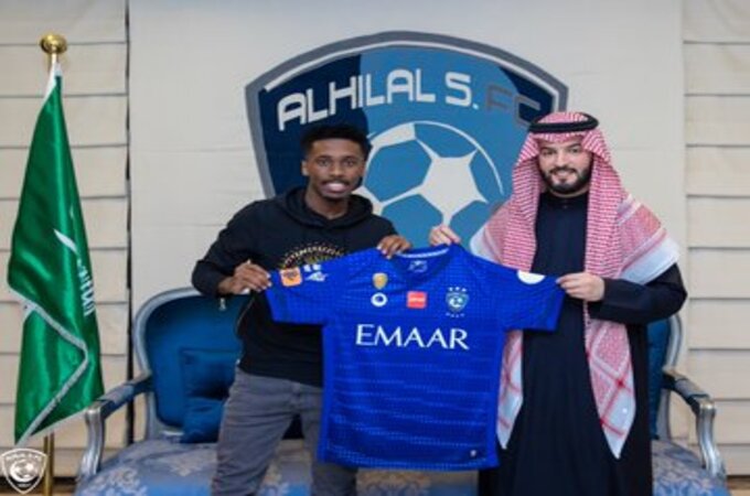 حمد اليامي بقميص الهلال