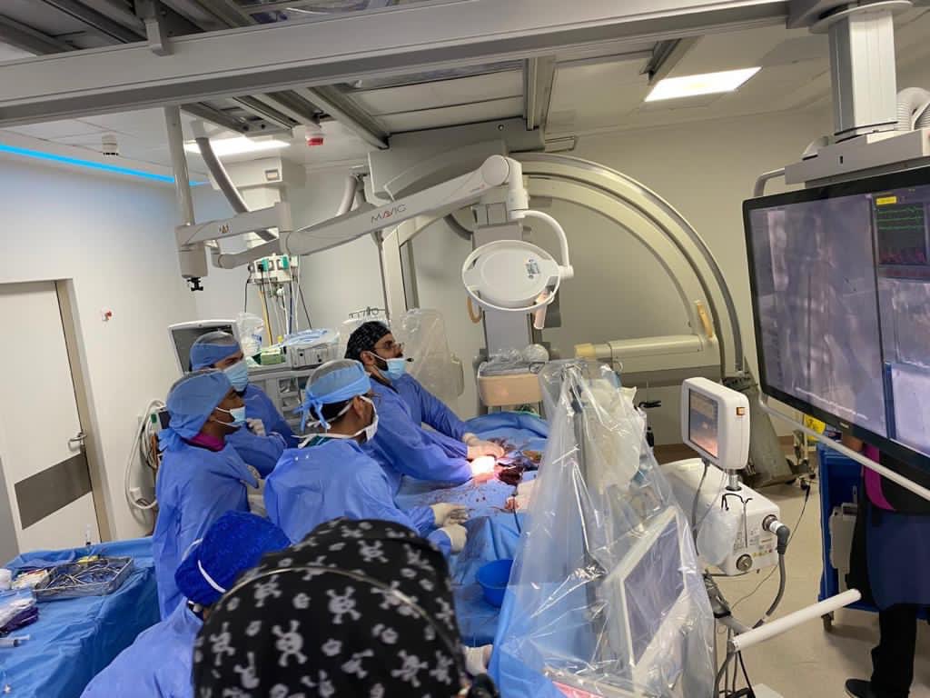 سعود الطبية: استبدال صمام أورطي بوقت قياسي قدره 25 دقيقة