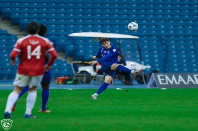 مباراة الهلال والوحدة