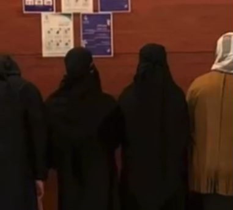فيديو.. ضبط وافدين و7 خادمات هاربات بشقة سكنية في الرياض