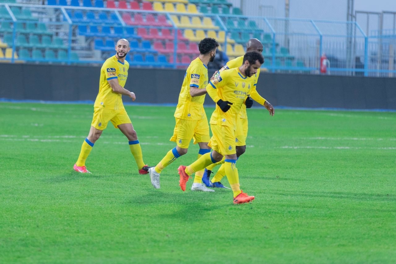 ملعب النصر جاهز لمباراة ضمك في دوري محمد بن سلمان