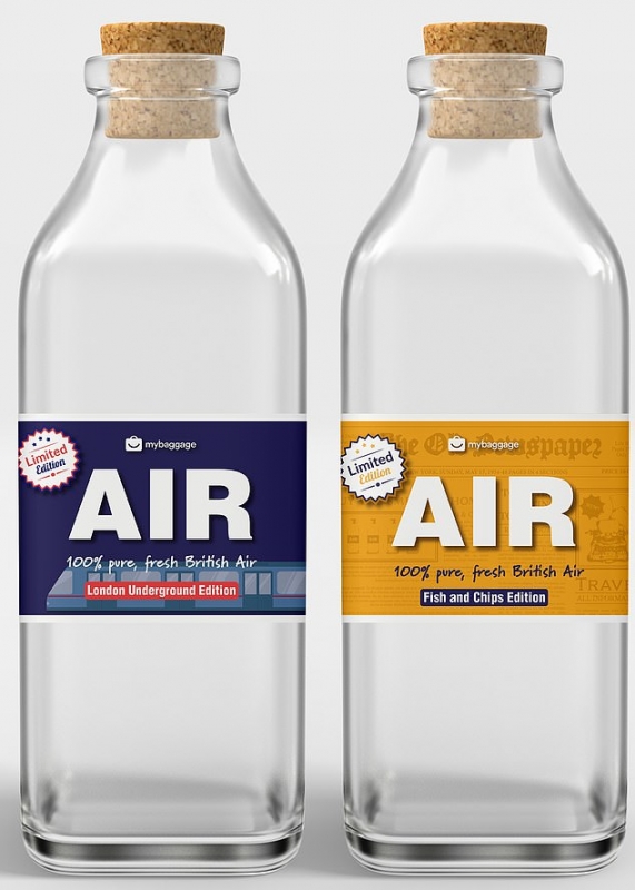 شركة بريطانية تبيع الهواء في زجاجات بقيمة 112 ريالًا !