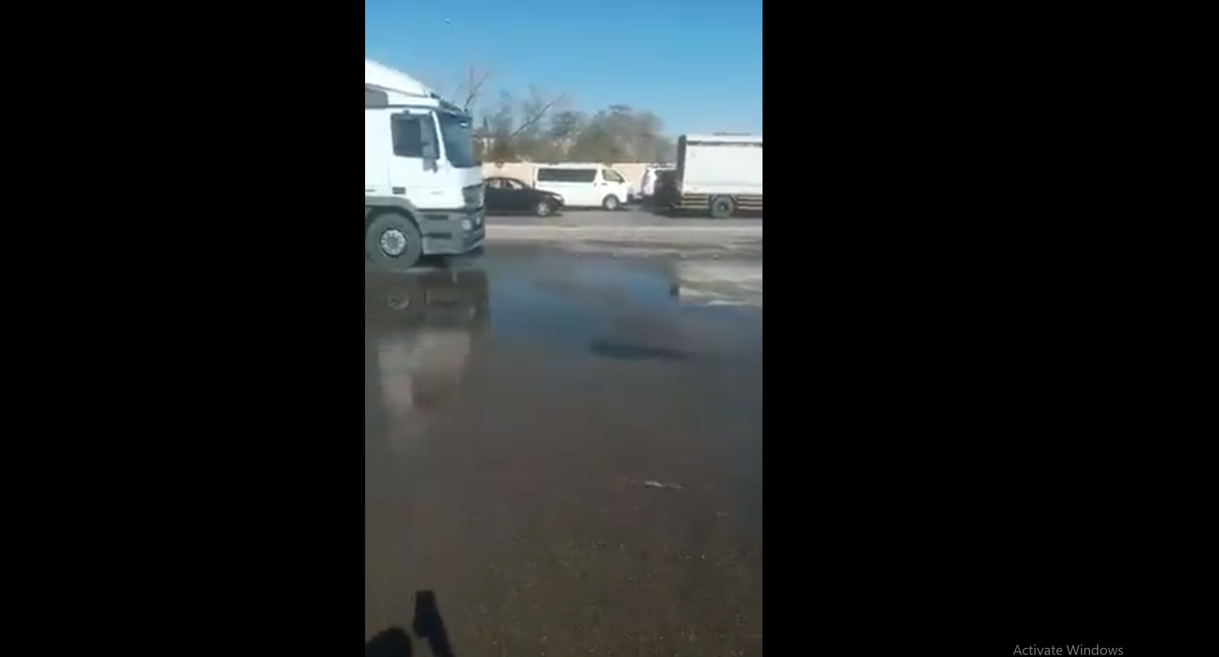 المياه تتفاعل مع فيديو تسرب بأحد أحياء الرياض