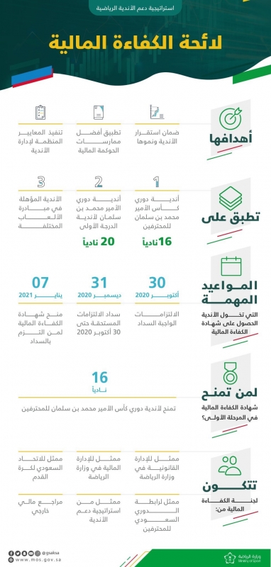 لائحة الكفاءة المالية