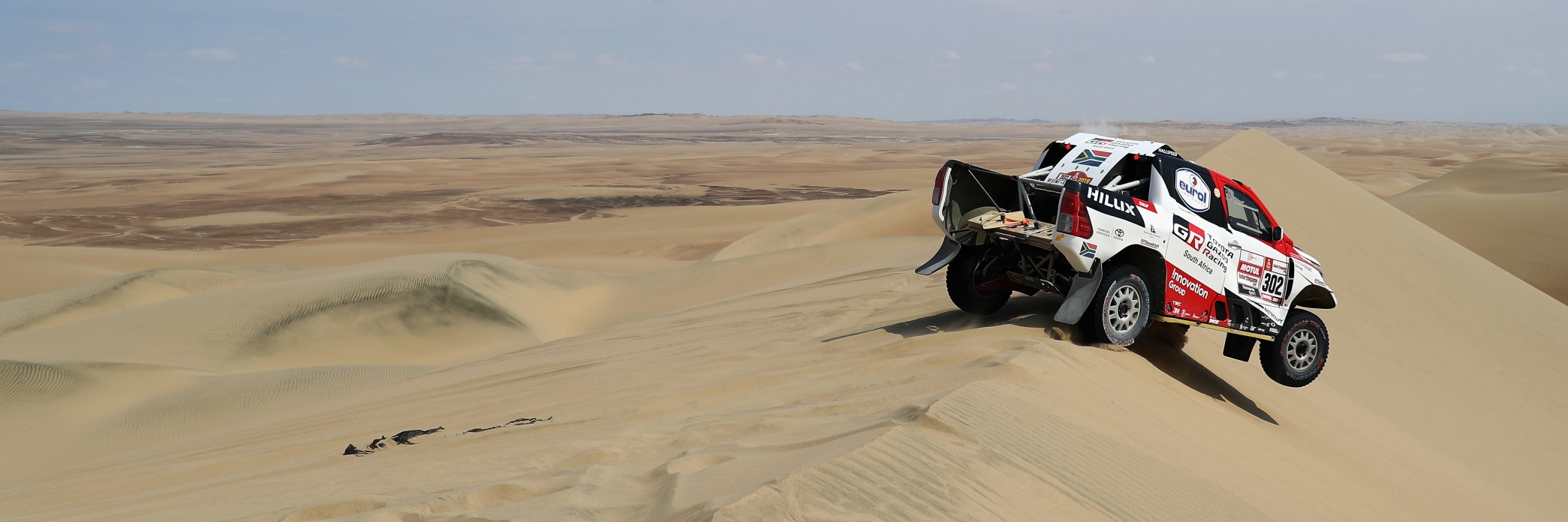 نسيج المناظر الطبيعة في السعودية يمنح سباق رالي داكار نكهة فريدة 