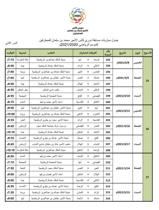 الدوري السعودي