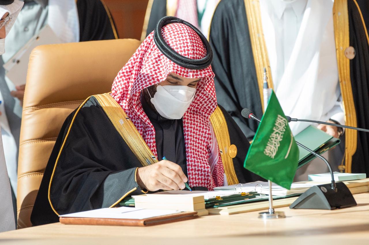 لقطات من توقيع قادة الخليج على بيان العلا