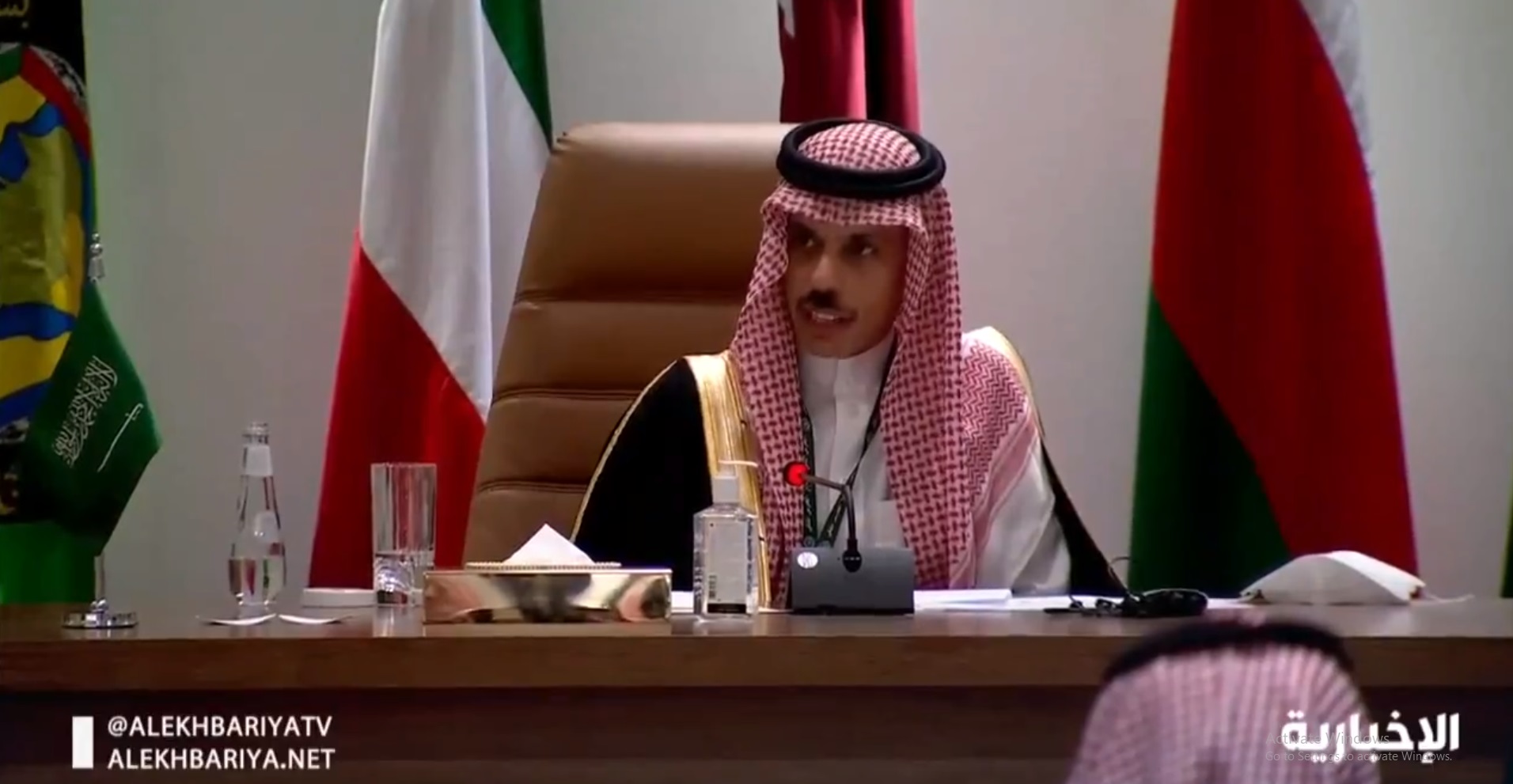 فيديو.. لحظة إعلان وزير الخارجية طي الخلاف مع قطر بشكل كامل