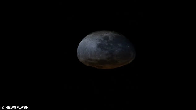 فيديو وصور .. القمر يظهر في لقطات نادرة ومذهلة