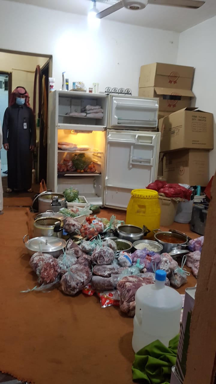 إغلاق مطعم يجهز المأكولات بسكن العمال في أحد رفيدة 