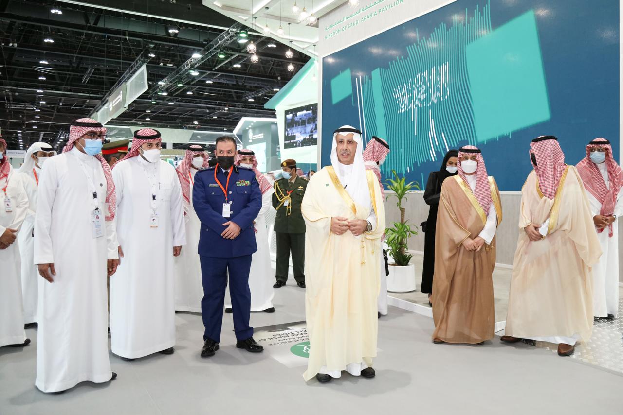 افتتاح الجناح السعودي بـ معرض أيدكس 2021
