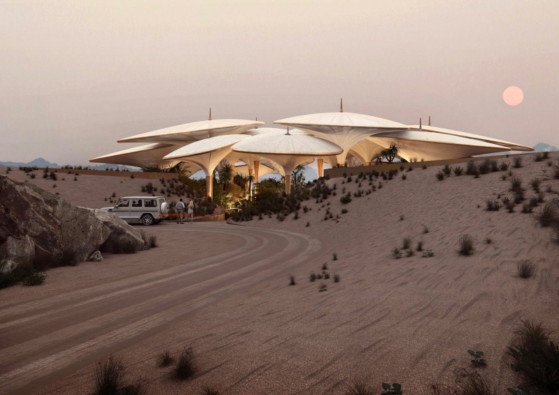 صور .. ساوثرن ديونز فندق جديد بمواصفات عالمية في السعودية