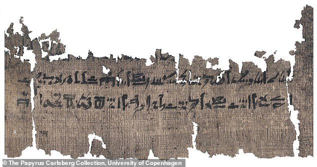 اكتشاف بردية طبية مصرية عمرها 3500
