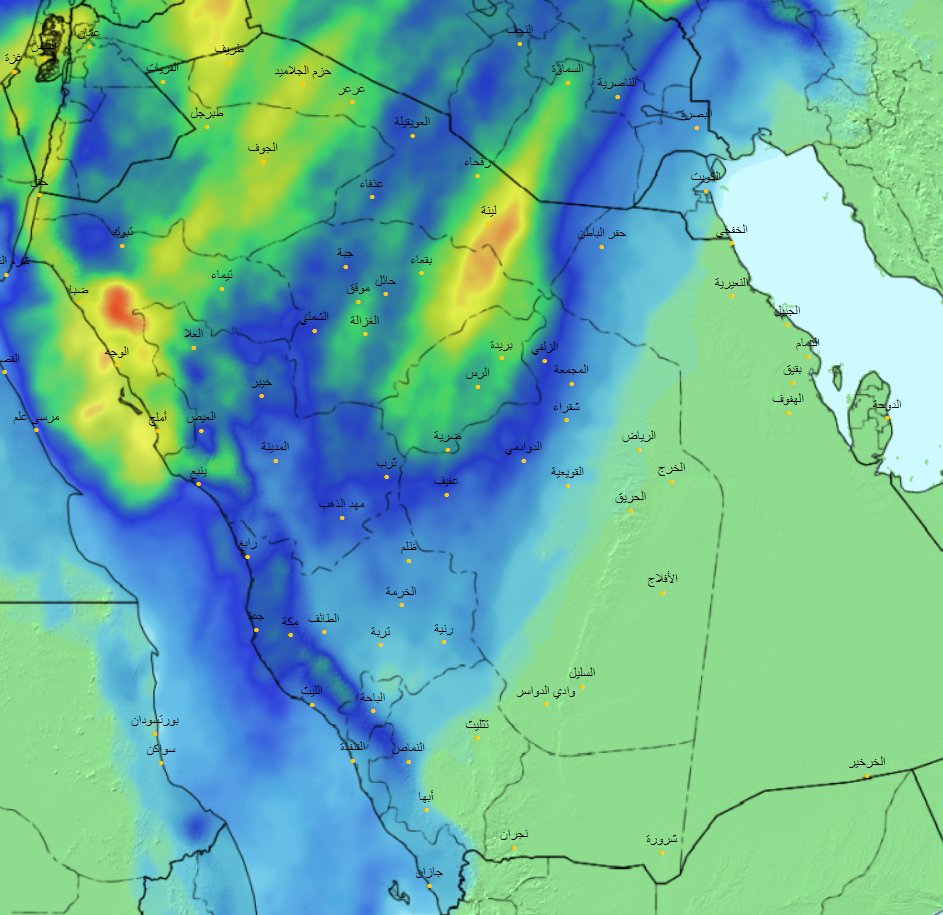 الحصيني : تراجع درجة الحرارة 8 درجات وحالة عطاء تتواصل