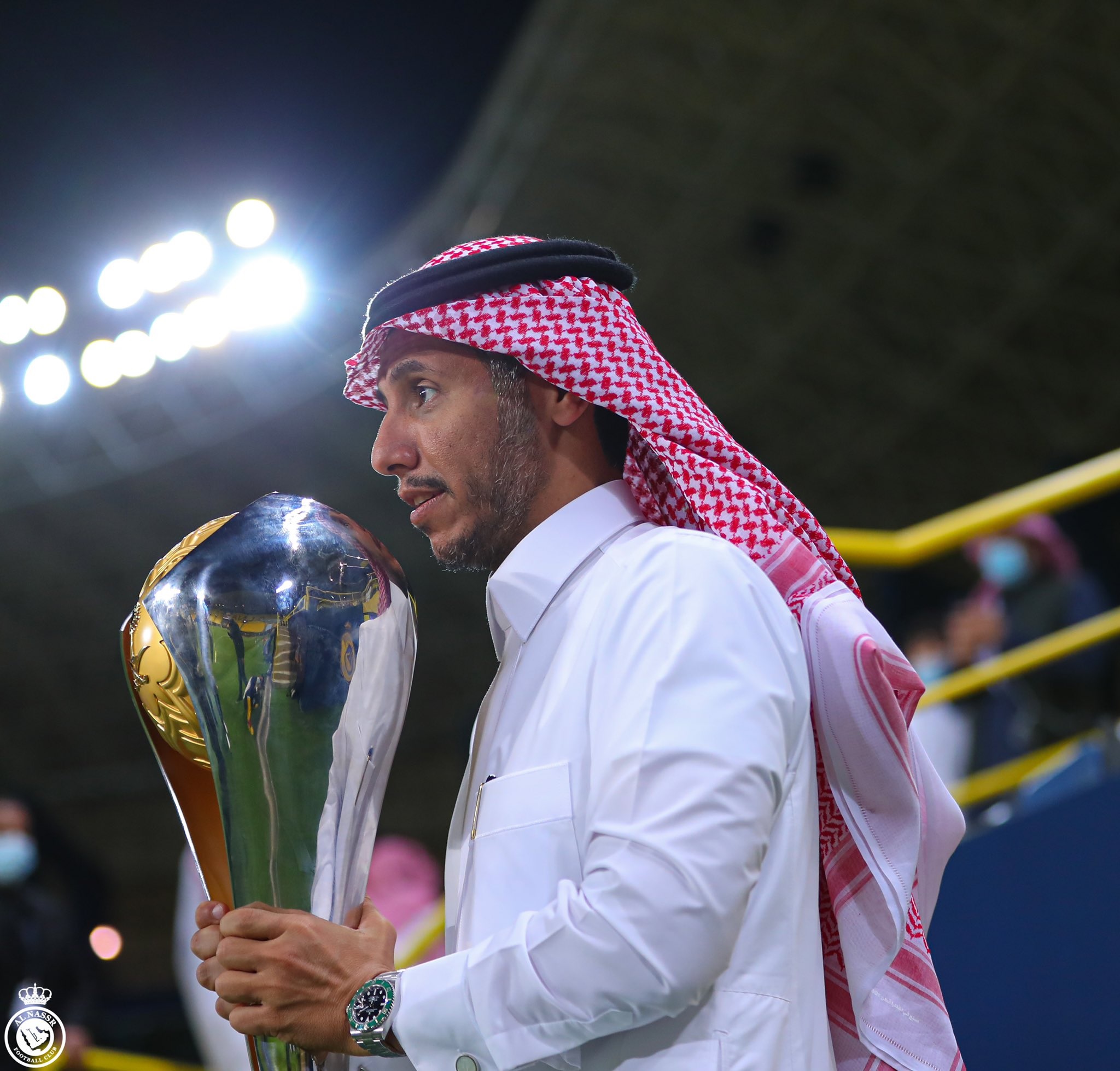 السويكت: أشكر من دعمني خلال رئاستي لنادي النصر