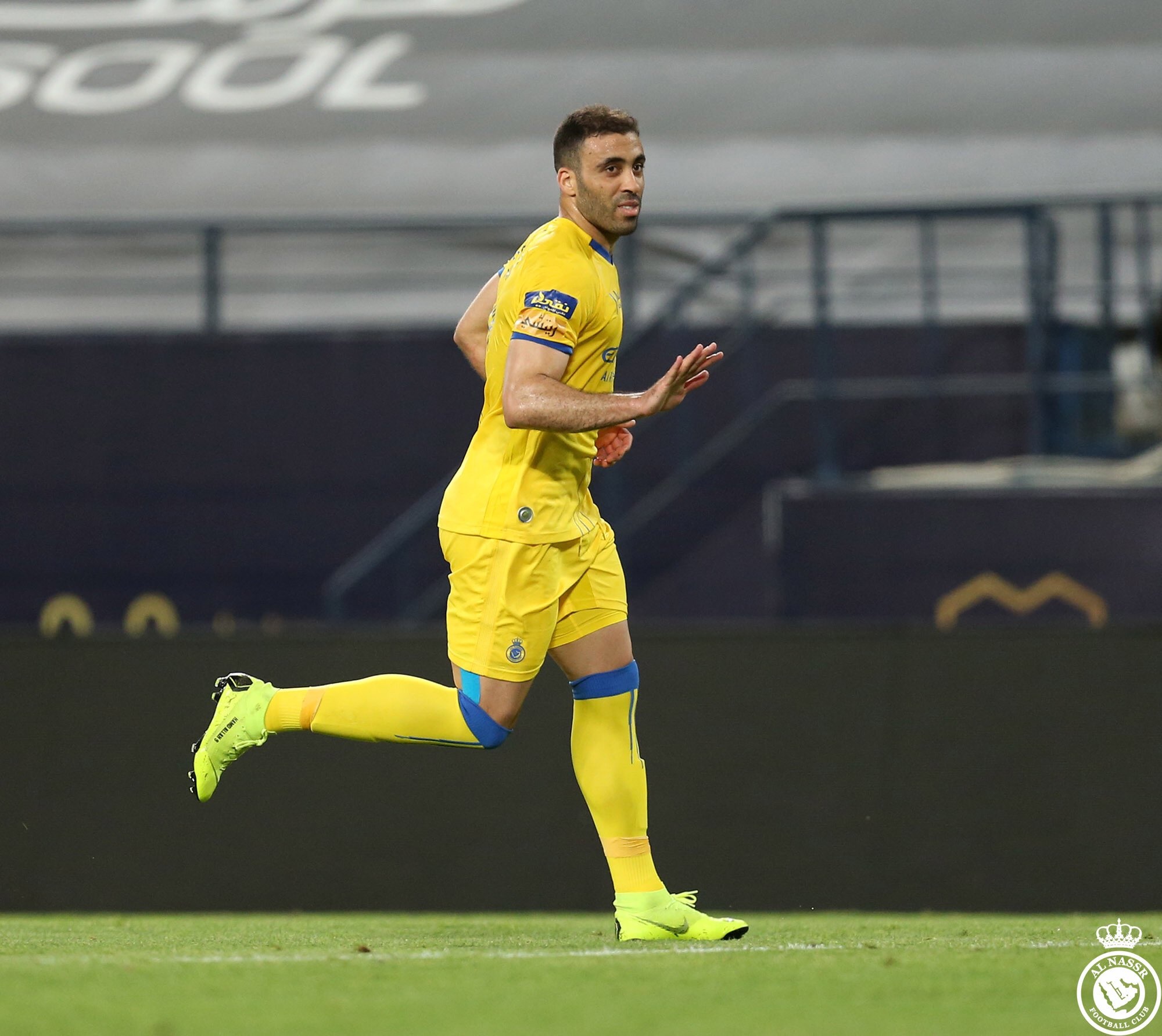 عبدالرزاق حمدالله يُزين مسيرته مع النصر بـ100 هدف | صحيفة ...
