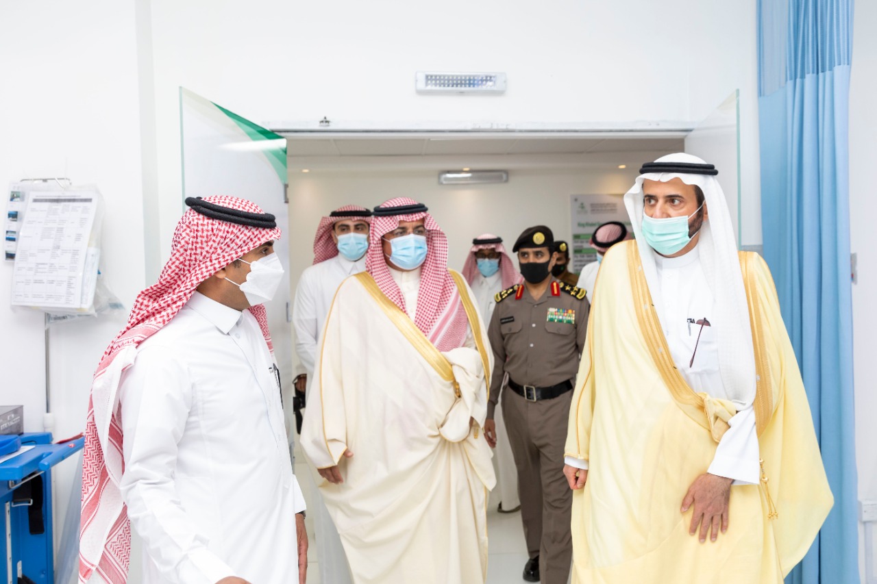 وزير الصحة في حفر الباطن