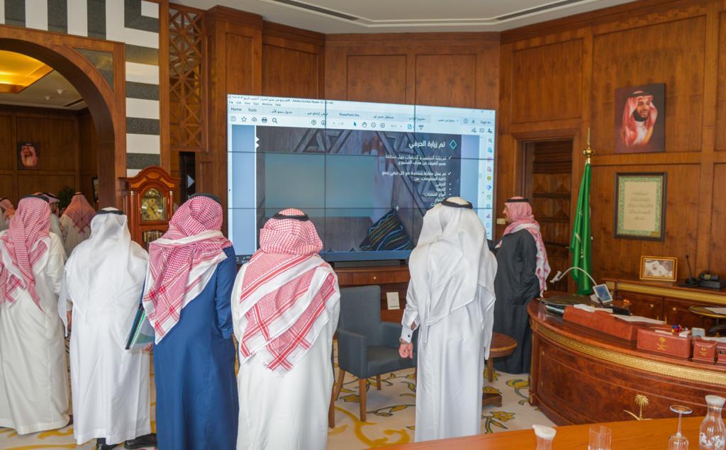 الأمير تركي بن طلال يستقبل فريق أرامكو السعودية ويناقش عددًا من مجالات التعاون