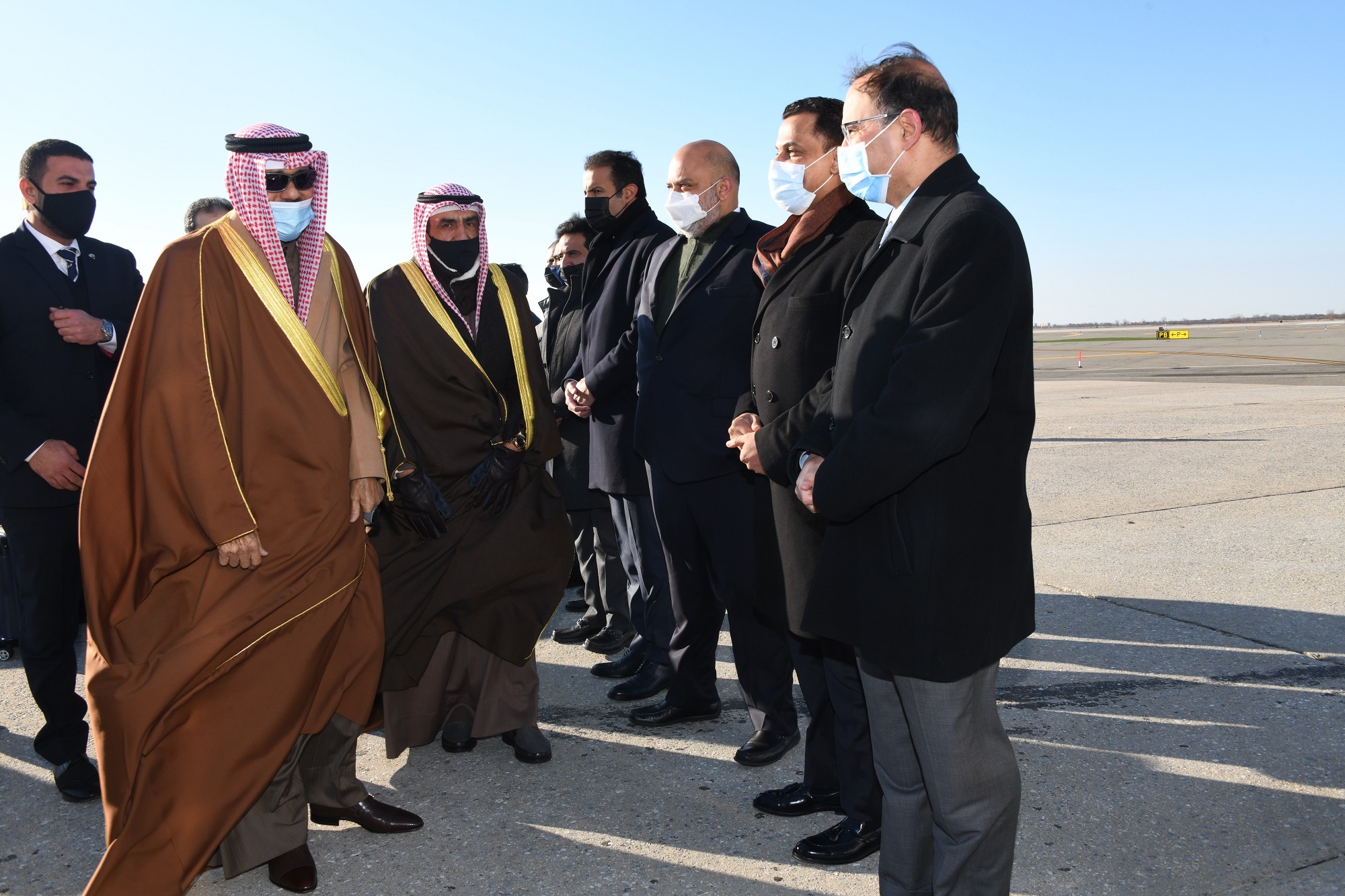 أمير الكويت يغادر أمريكا متوجهًا إلى أوروبا في زیارة خاصة