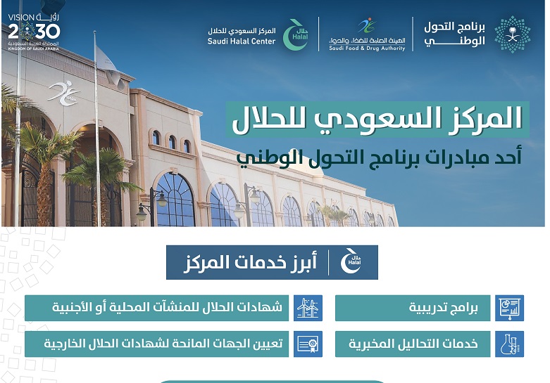 110 منشآت محلية وأجنبية تحصل على شهادة المركز السعودي للحلال