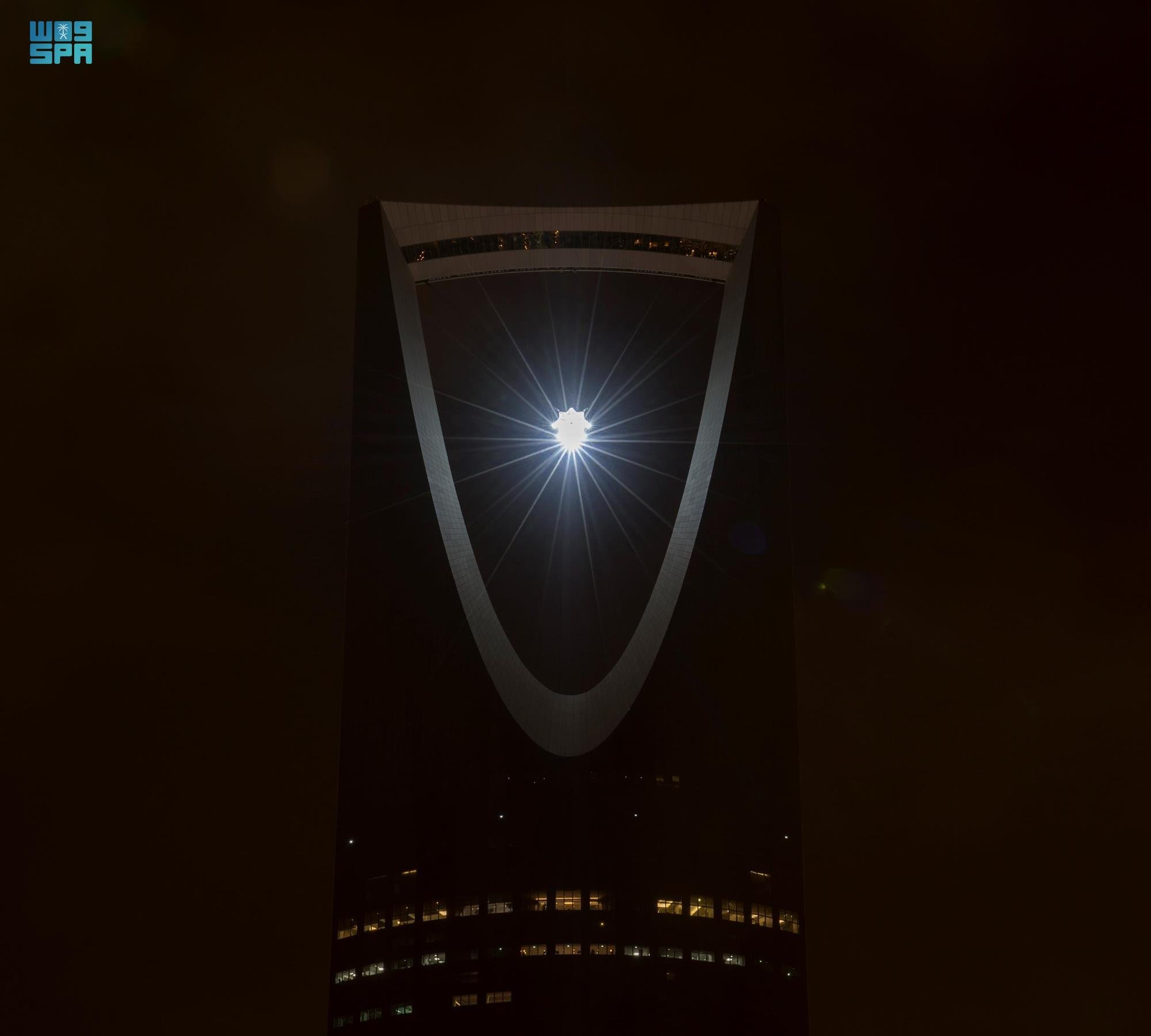 نور الرياض يدخل موسوعة غينيس بعرضي المنارة والنجمة المتحركة