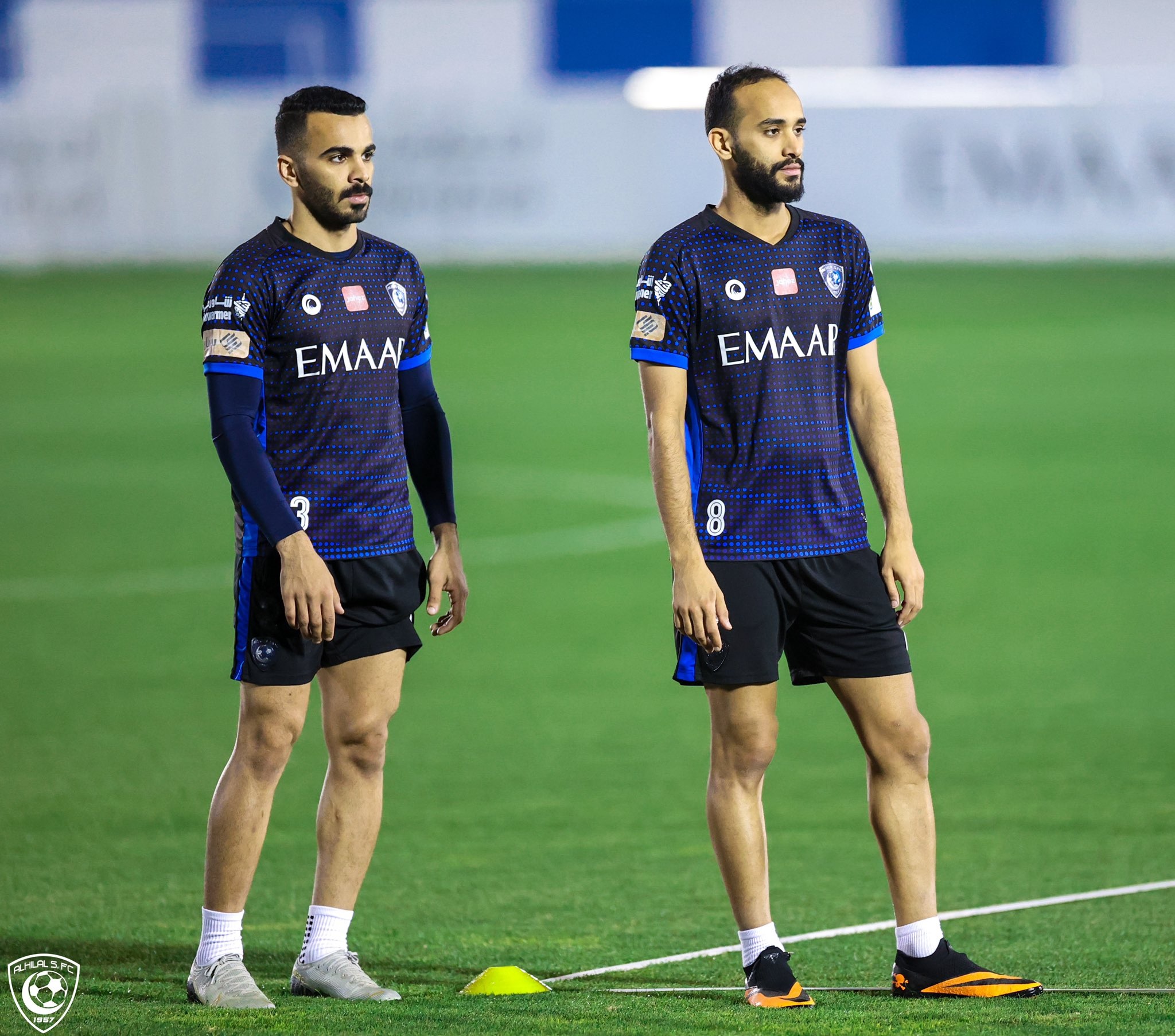 العليان وباهبري يُنعشان مران الهلال