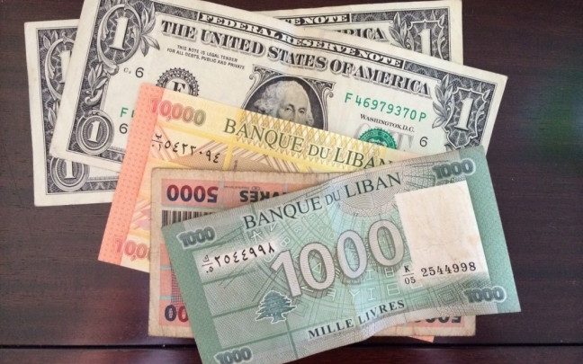 انهيار الليرة اللبنانية أمام الدولار  (2)
