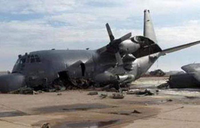 إصابة سبعة أمريكيين في تحطم طائرة عسكرية
