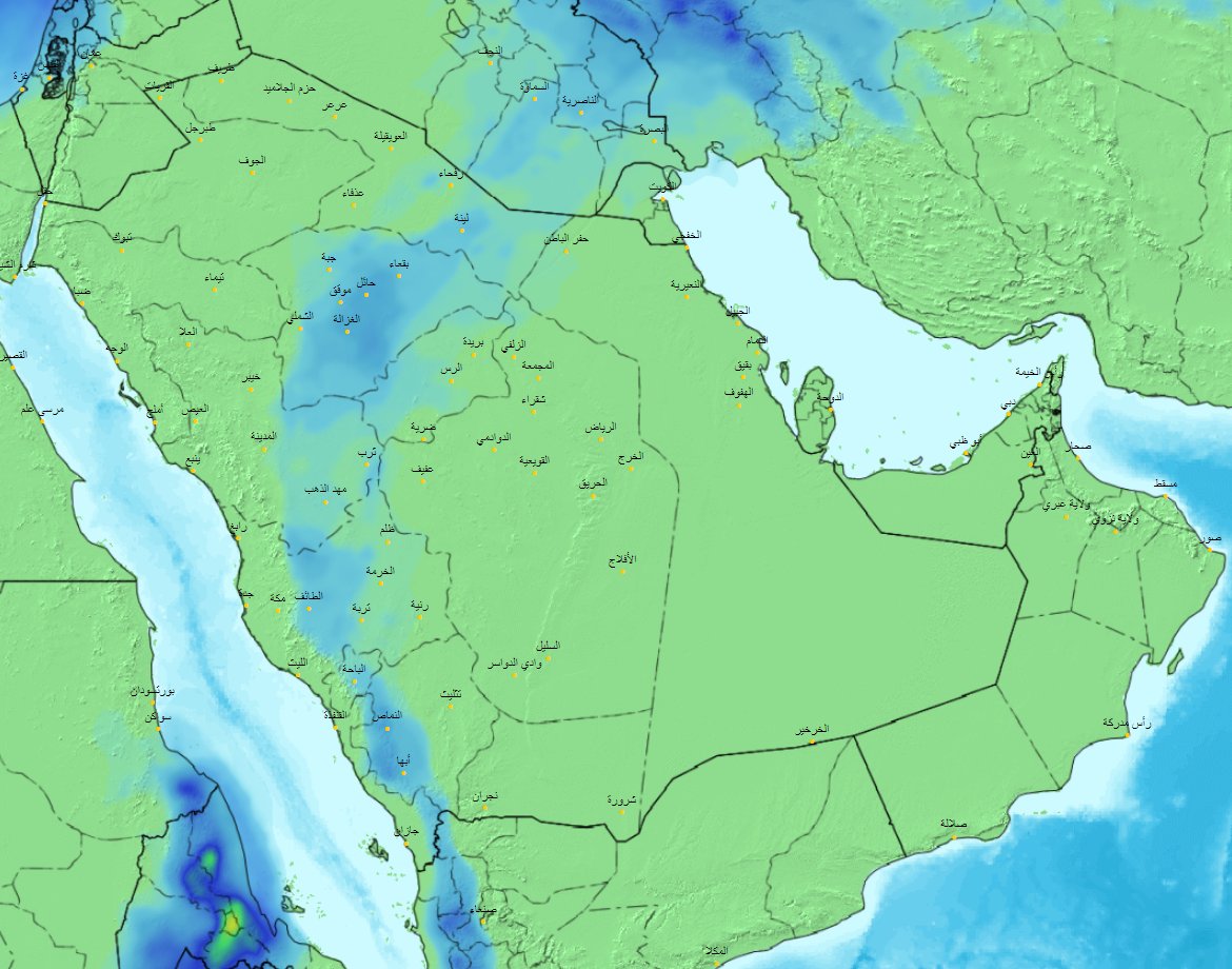 الحصيني : حالة جوية ممطرة الثلاثاء يسبقها تذبذب درجات الحرارة