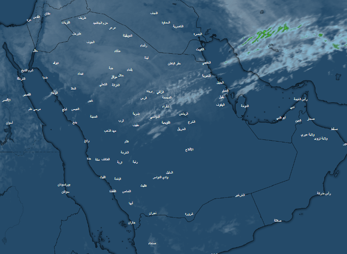 الحصيني يتوقع انزياح الكتلة البادرة تدريجيًا عن أجواء السعودية