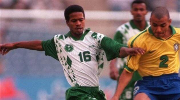 خميس العويران مع المنتخب السعودي