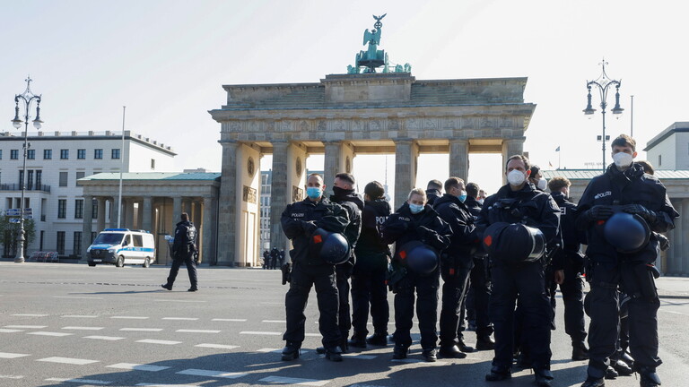 احتجاجات واسعة في ألمانيا بسبب كورونا 