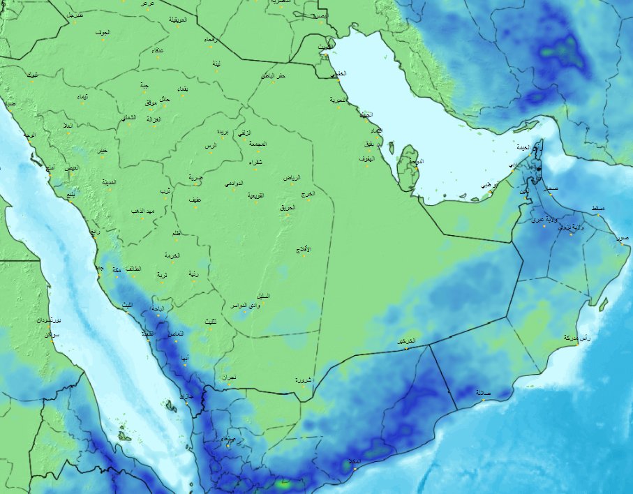 الحالة المطرية الثانية في رمضان تدخل يومها الثامن