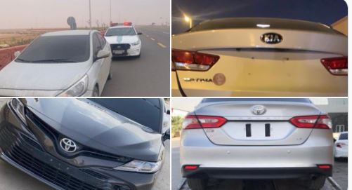 المرور يكشف حقيقة مقطع المركبات بدون لوحات في الرياض